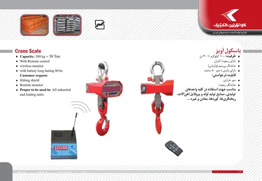 Crane Scale / باسکول آویز